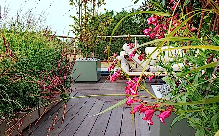 chic terrace